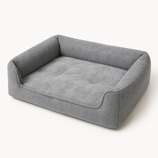 Gray Dog Bed